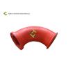Buy cheap High Stability Concrete Pump Parts No.2 Elbow Steel HRC 63 from wholesalers