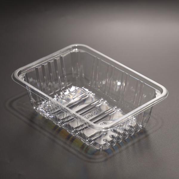 Buy cheap Clear Disposable Plastic PET Food Tray For Fresh Fruit Vegetable from wholesalers