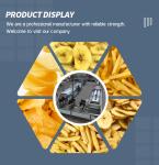 Advanced Snack Food Production Line for Fresh Frozen French Fries Sticks 2 KG
