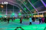IFAI Polygon Outdoor Event Tents With Clear PVC UV Resistant