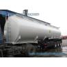 Buy cheap Colored Cargo Tractor Oil Tank Trailer 3 Axle With Gravity Discharge from wholesalers