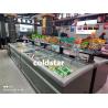 Buy cheap Supermarket Refrigeration Equipment Frozen Food Glass Door Chest Island Fridge Freezer from wholesalers