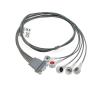 Buy cheap TPU 5 Lead Electrode AHA Holter ECG Cable Gray color For Schille from wholesalers