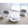 Buy cheap Office Leisure Area Artificial Stone Desk White Bar Table For Working Place from wholesalers