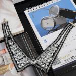 Rhinestones Decorative Chocker Collar Fashional Accessories Dance Wear