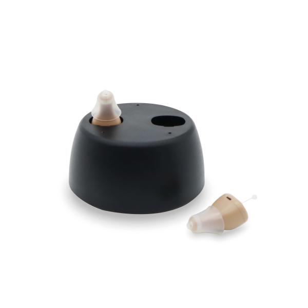 Buy cheap ODM Rechargeable Hearing Aids Red Completely In Ear Canal from wholesalers