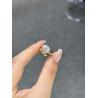 Buy cheap Oval Lab Created CVD Diamond 2.31ct DEF 18K Yellow Gold Fashion Diamond Ring from wholesalers