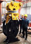 7-70 Ton Excavator Rotating Grapple , Rotating Wood Grab High Durability