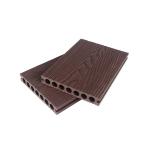 145x22mm Wood Plastic Composite Wpc Flooring 3D Deep Embossed Board Outdoor Park