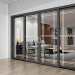 China Suppliers' Aluminum Sliding Waterproof Doors With 304 Stainless Steel