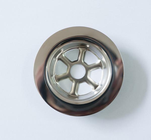 Buy cheap Miror Polish Sink Strainer Parts OD 70 Mm Stainless Steel 201 304 For Kitchen from wholesalers