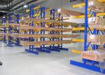 New Pattern Cantilever Metal Racks , Heavy Shelves Industrial Cantilever Racks
