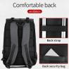 Buy cheap Factory hot sale OEM custom logo men school waterproof business bag travel USB Laptop Backpack from wholesalers