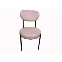 Buy cheap 46cm 86cm Flannel Fabric Upholstered Dining Chairs product