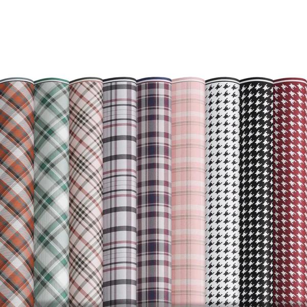 Buy cheap British Style Tweed Flower Wrapping Paper 110g Pure Paper from wholesalers