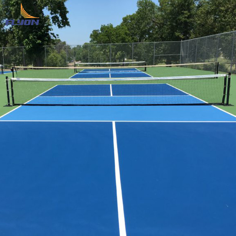 2mm PVC Base Layer Pickleball Court Mat 3mm Thickness Durable And Weather Resistant