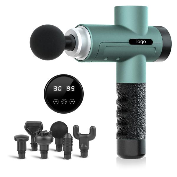 Buy cheap 6Pcs Function Head Relaxation Muscle Massage Gun Long Battery Life Massager Gun from wholesalers