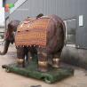 Buy cheap CE Custom Made Animatronics Elephant Children Ride Interactive Equipment from wholesalers