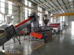 PE PP Industry Agriculture Film Recycling Granulator with Compactor Pelletizing