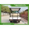 Buy cheap White Electric Sightseeing Cart For 14 Person 4500 * 1500 * 200 MM from wholesalers