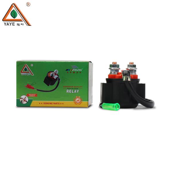 Buy cheap 150A 12V 24V Motorcycle Start Relay HONDA CG250 Starting Relay Black Rated Current from wholesalers