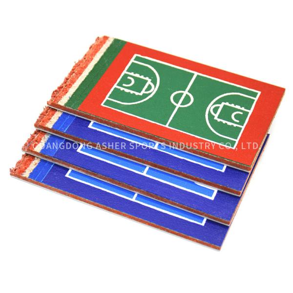 Buy cheap Adhesive Acrylic Eco Outdoor Court Flooring Surface Badminton Court Use from wholesalers