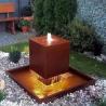 Buy cheap ISO9001 Corten Steel Cascade Cubic Block Floating Water Feature from wholesalers