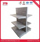 950mm Long T Post Supermarket Shelf Display Height 1375mm