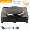 Buy cheap 1000 Watt Single Buffet Burner Electric Hot Plate, Black, UL, Camping,School,Outdoor Stove from wholesalers
