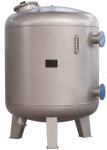 Vertical Ozone Industrial Activated Carbon Filter , Adsorption Granulated