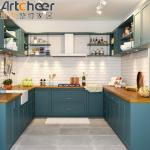 Chennai Market Simple Designs Solid Wood Base Cabinets with Lacquer Surface
