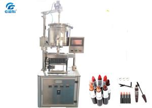 Wholesale Durable 12 Cavities Matte Lipstick Filling Machine , 20L Single Jacket Tank from china suppliers