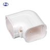 Buy cheap Plane Corner Indoor Air Conditioner Cover , 80mm PVC Plastic Pipe Covers from wholesalers