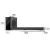 Buy cheap Blue Tooth Connectivity Soundbar Super Bass Sound Surround for TV Home Theater System from wholesalers