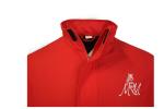 S-5XL Fleece Lined 413 GSM Black Thermal Jacket With Embroidery