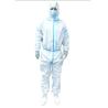 Buy cheap White Hooded Disposable Isolation Gown Lightweight Chemical Resistant from wholesalers