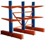 Industrial Double Side Arm Cantilever Metal Rack For Architecture Material