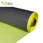 High Temperature Thermocovers Ptfe Coated Glass Fabric Fire Barrier Thermal