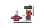 Stainless Steel 5500w 50m3/H Conveyor System Lamella Pump