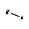Buy cheap 3.9CM Remove Toxins Black Face Stone Roller Obsidian Neck Beauty Instrument from wholesalers