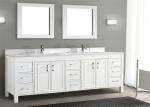 House Furniture Custom Bathroom Vanity Cabinets Paint Surface Including Basin /