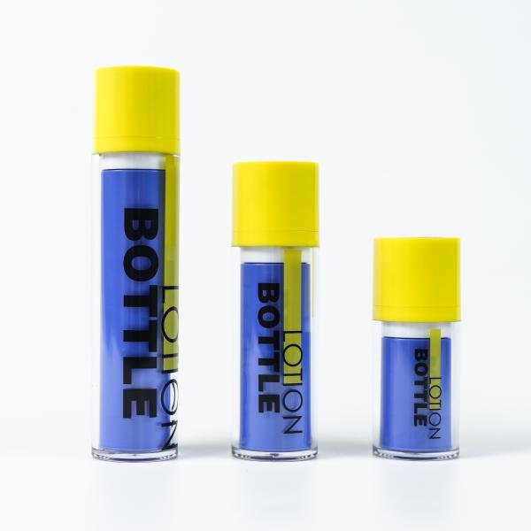 Buy cheap Fashion 15ml 30ml 50ml Cosmetic Rotating Bottle For Skincare Packaging with Screen Printing from wholesalers