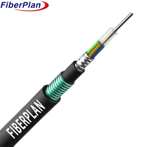 Buy cheap GYTS53 Outdoor Fiber Optic Direct Burial Cable Aluminum Tape Layer Loose Tube from wholesalers