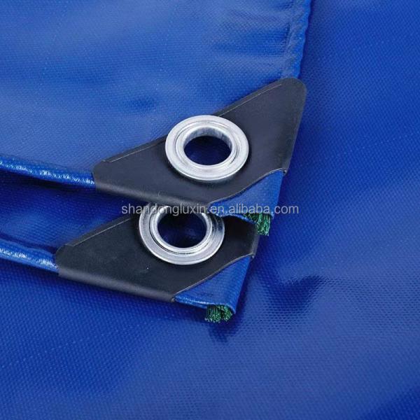 Buy cheap Lightweight Tear-Resistant Blue Silver PE Tarpaulin Sheets for Outdoor Protection from wholesalers