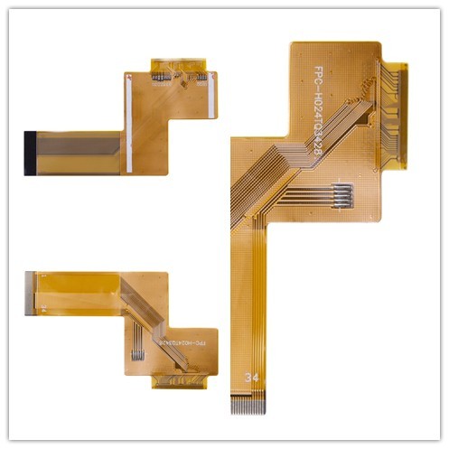 PI 4 Layer Flexible Pcb Prototype Board 1oz ENIG Immersion Gold 3mil