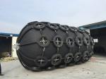 50Kpa 3.3*6.5m Black Marine Pneumatic Rubber Fenders With Tires
