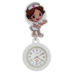 Silicone Stretchable Nurse Watches Cute FOB Pocket Nurse Watch Medical Watches