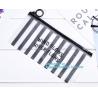 Buy cheap Clear Cosmetic Bags Vinyl Cosmetic Clothes Packaging Suited Frosted PVC / EVA from wholesalers