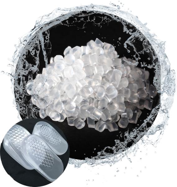 Buy cheap ISO Certified TPE Granules Clear Base Color 7Q-30A Hardness Model GP200 from wholesalers