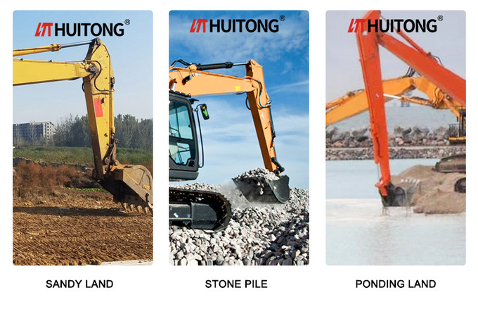 50Ton PC500 CAT350 Excavator Mega Rock Boom with Full Accessories for Rock Digging and Mining